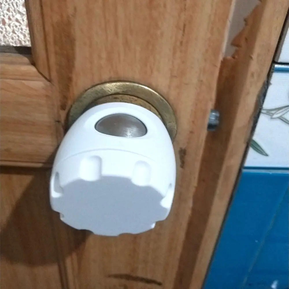 Care Lockable Reusable Plastic  Baby Safe Protective Safety Lock Cover Handle Sleeve Door Knob Cover Home Accessory