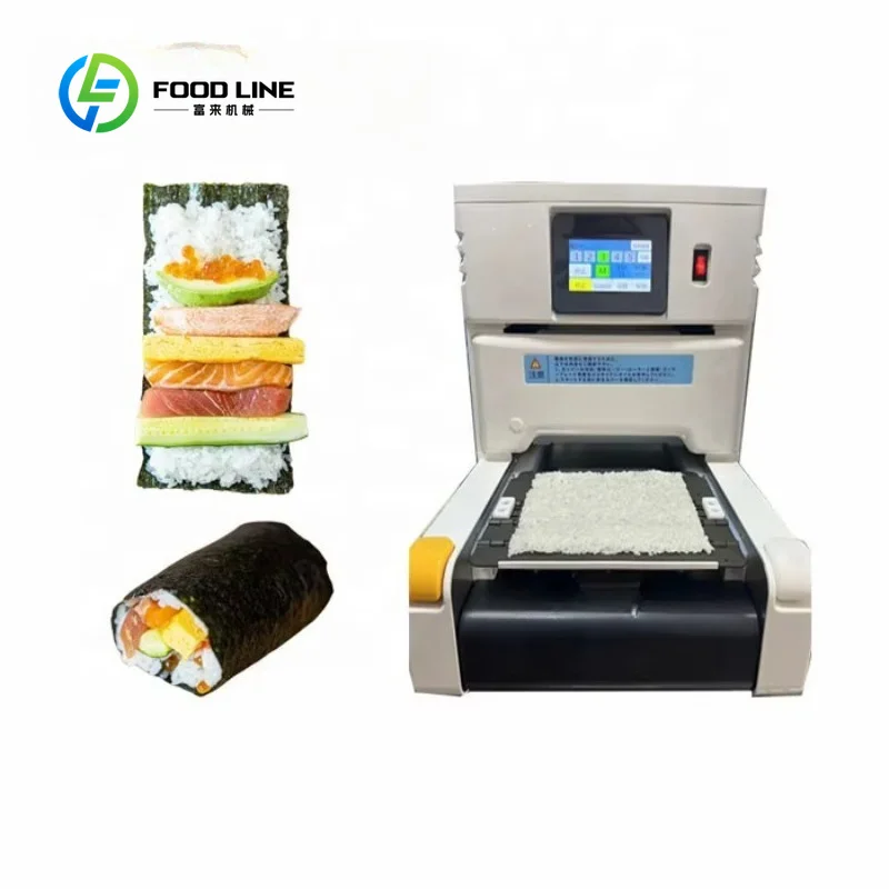 customized adjustable maki sushi forming machine nori rice laying device smart control for multi purpose commercial food kitchen