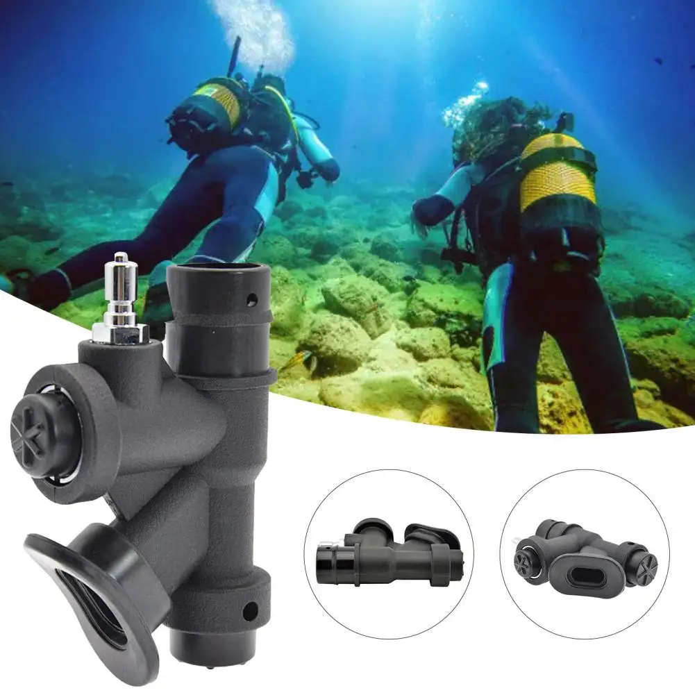 VL-01 K-Shaped Inflation Valve Wear-resistant Accessories Portable BCD Power Inflator for Diving