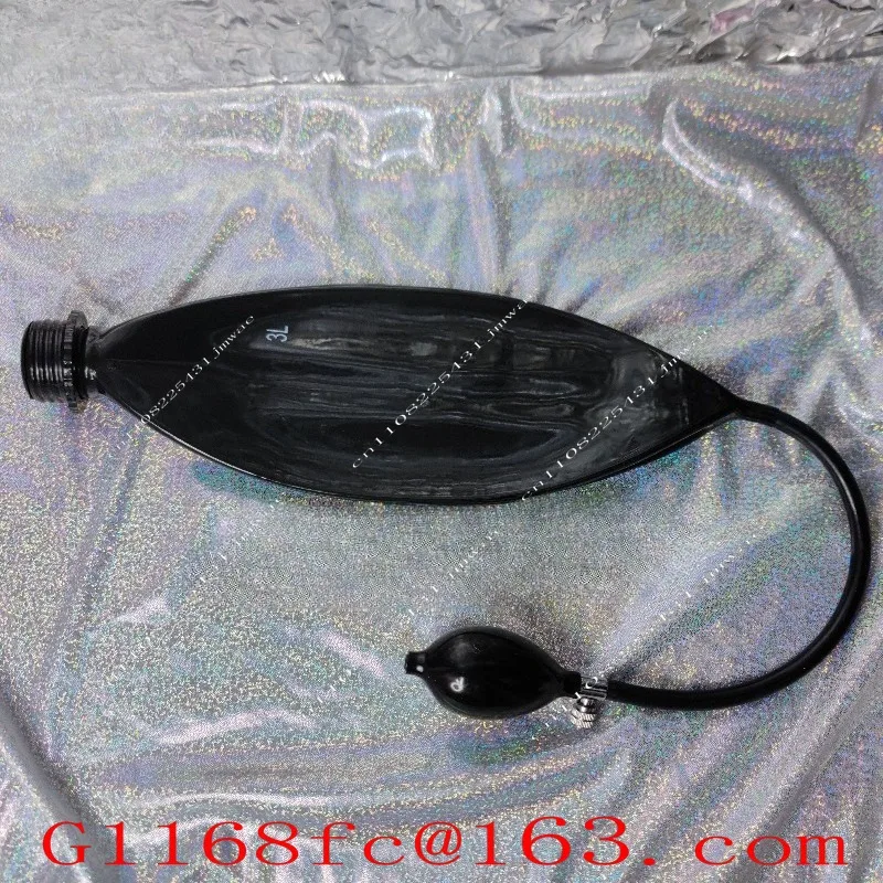 For Gas Mask Accessories Latex Inflatable Breathing Bag