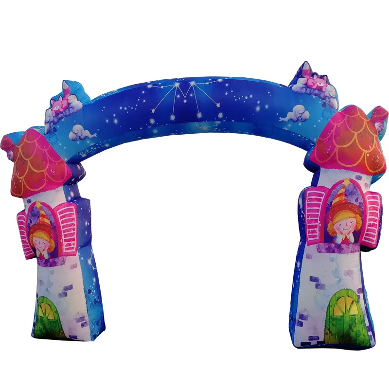 

Custom Inflatable Arch, Opening Ceremony Advertising Event Rainbow Gate