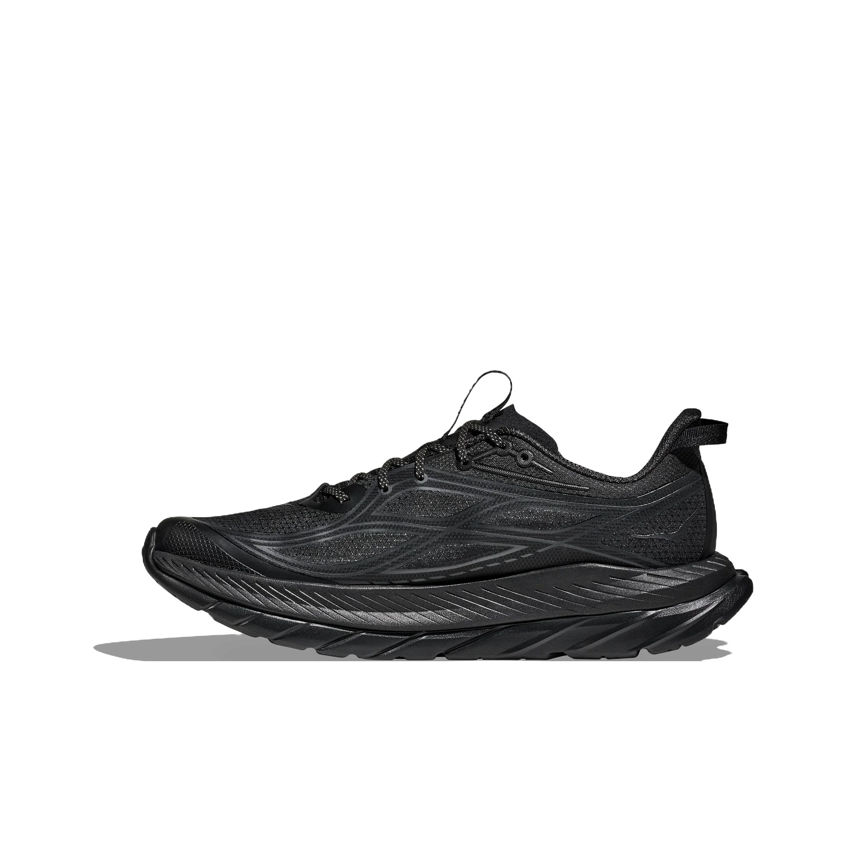 HOKA ONE ONE Mach Remastered Breathable Running Shoes Men's Black 1176250M-ONB