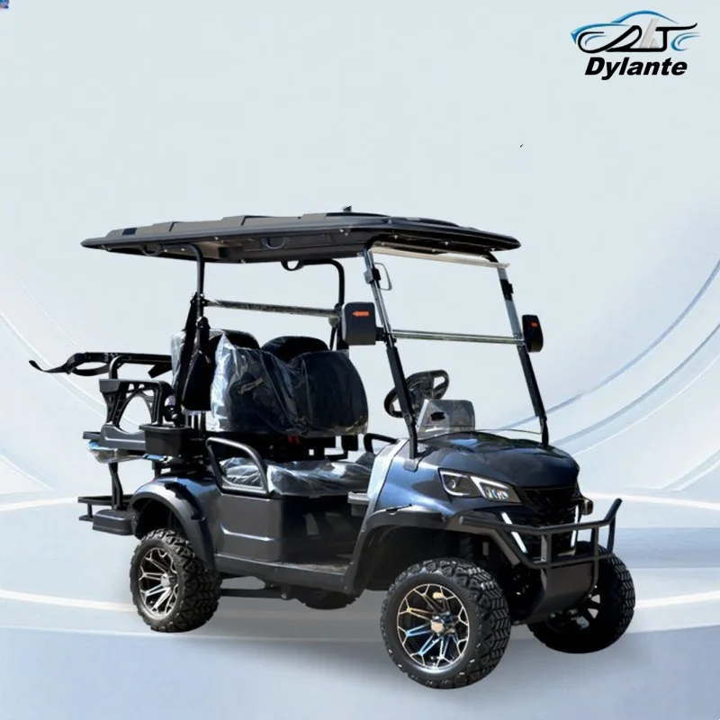 

Производитель, настраиваемый новый удобный клубный экскурсионный автомобиль, внедорожная электрическая тележка для гольфа, солнечная панель, мощность для поля для гольфа