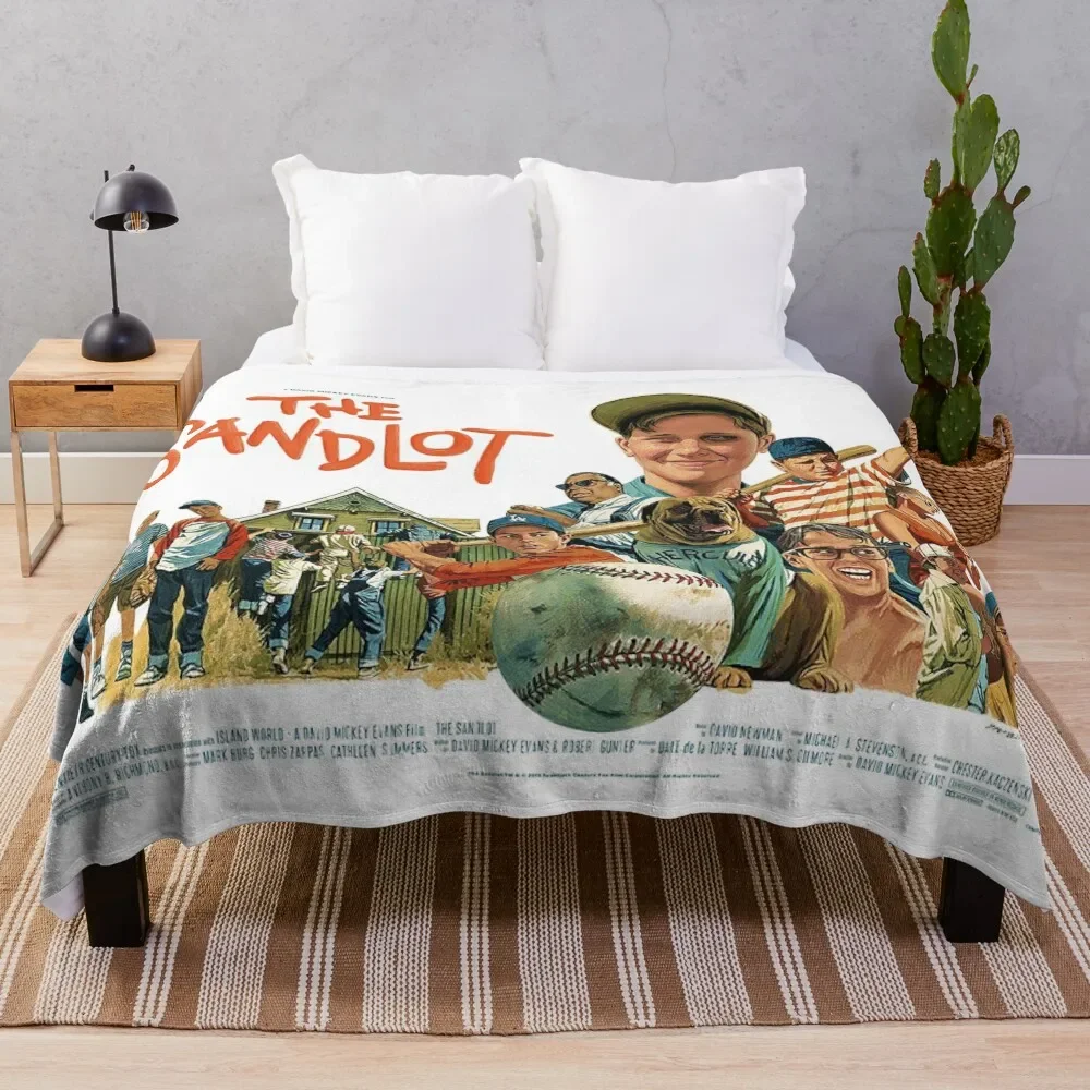 

The Sandlot Movie Poster Throw Blanket halloween Summer Beddings Single Softest Blankets