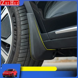 For BYD Tang EV DMI DMP 2021 2022 2023 Car Mudguards Plastic Fender Cover Flares Splash Guard Cover Exterior Mud Flaps 4pcs