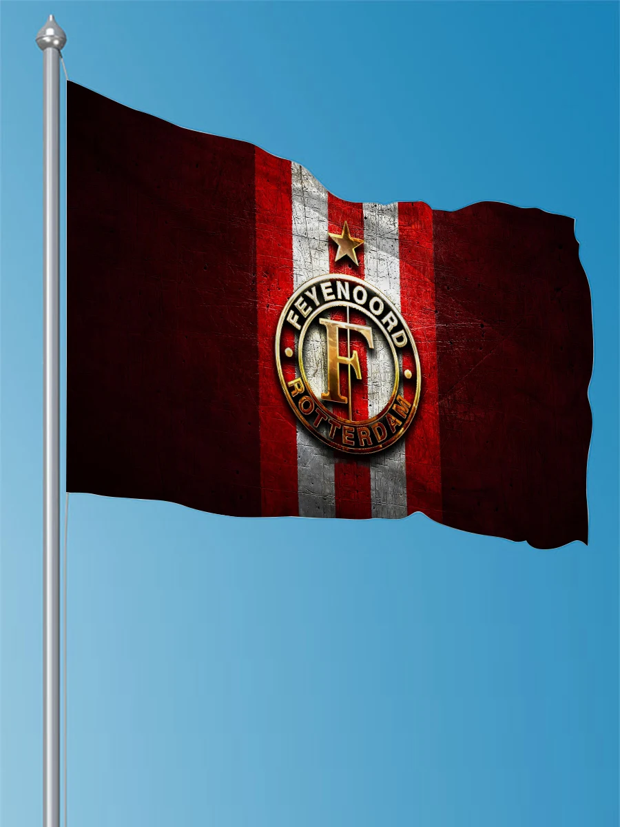 90x150cm 3X5FT F-feyenoord-d Flags Polyester Printed Banner For Decoration