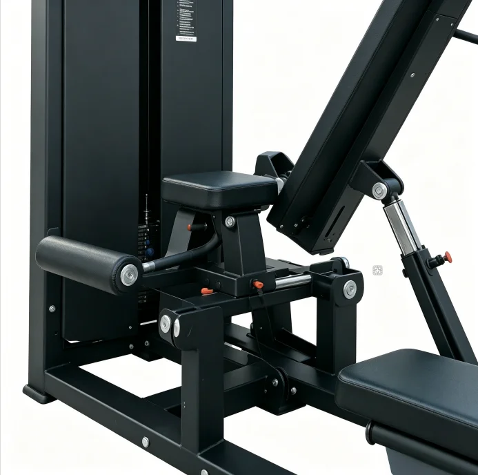 Commercial Leg Kickback Trainer for Gym Glute & Hamstring Workout Machine Pin-Loaded Fitness Equipment Strength Training Machine