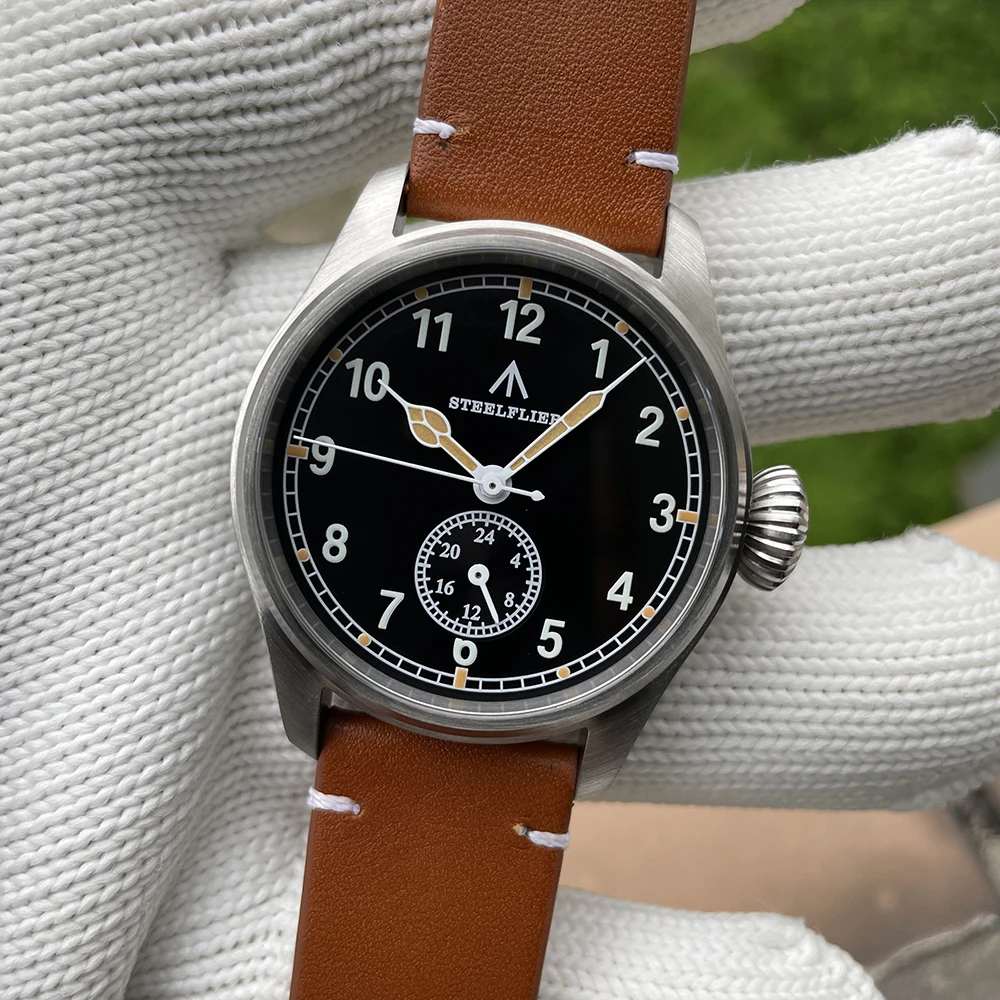 STEELFLIER Offizielle SF746 Luxus-Quarz-Armbanduhr Swiss Luminous VH60 Mute-Uhrwerk 20Bar wasserdichte Multi-Zeitzonen-Uhren – Detail 29