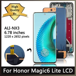 6.78“inch 120HZ For Honor Magic6 Lite ALI-NX3 LCD Replacement for HUAWEI Honor Magic 6 Lite LCD Touch Screen Digitizer Assembly