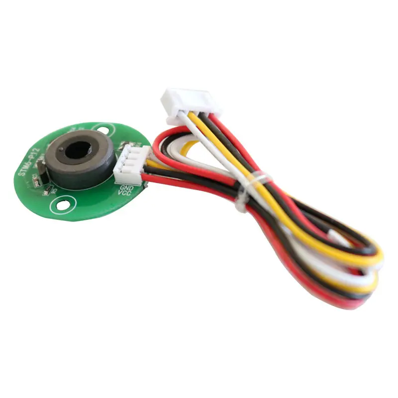 Hall effect encoder AB phase quadrature code disk STM6-P12 speed measuring side direction rotary magnetic sensor