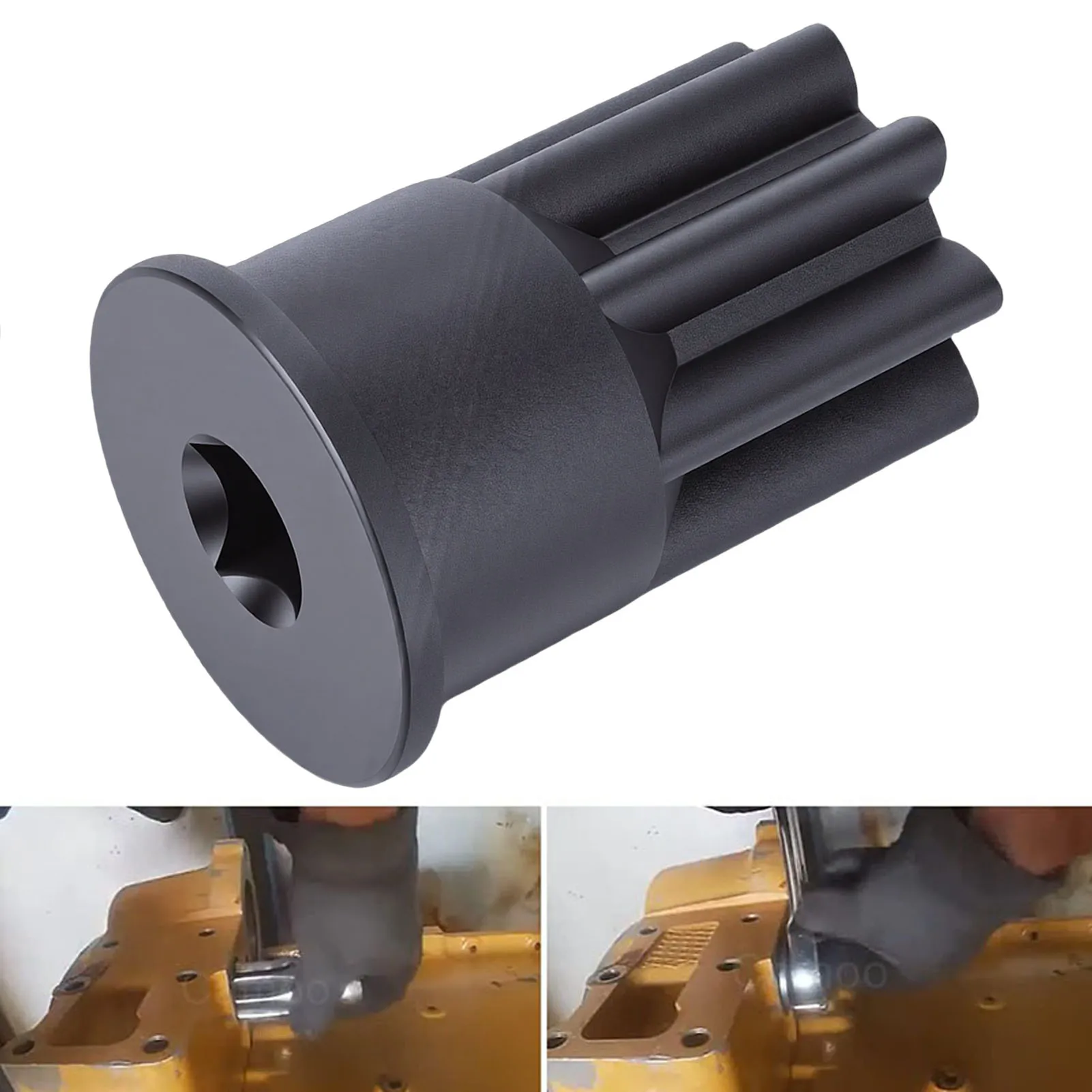 

8 Spline Engine Barring Socket - 1/2" Drive Turning Tool for CAT 3176 3196 3208 3406 C12 C13 C15 & Mack Engines, Replaces 9S9082