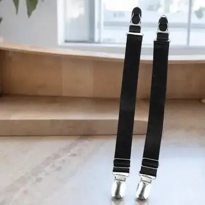 1 paio di fibbie per giarrettiera regolabili per calze di nylon da donna, porta calzino, collant, cinturino, camicia, accessorio per indumenti da gamba