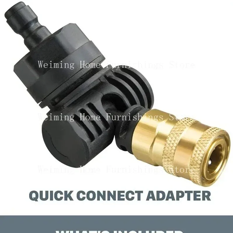 Suitable for 180 Degree RotationQuickConnectAdapter ForAutomotiveHigh-pressureCleaningMachine,WG620/630PowerCleaner Connector 1