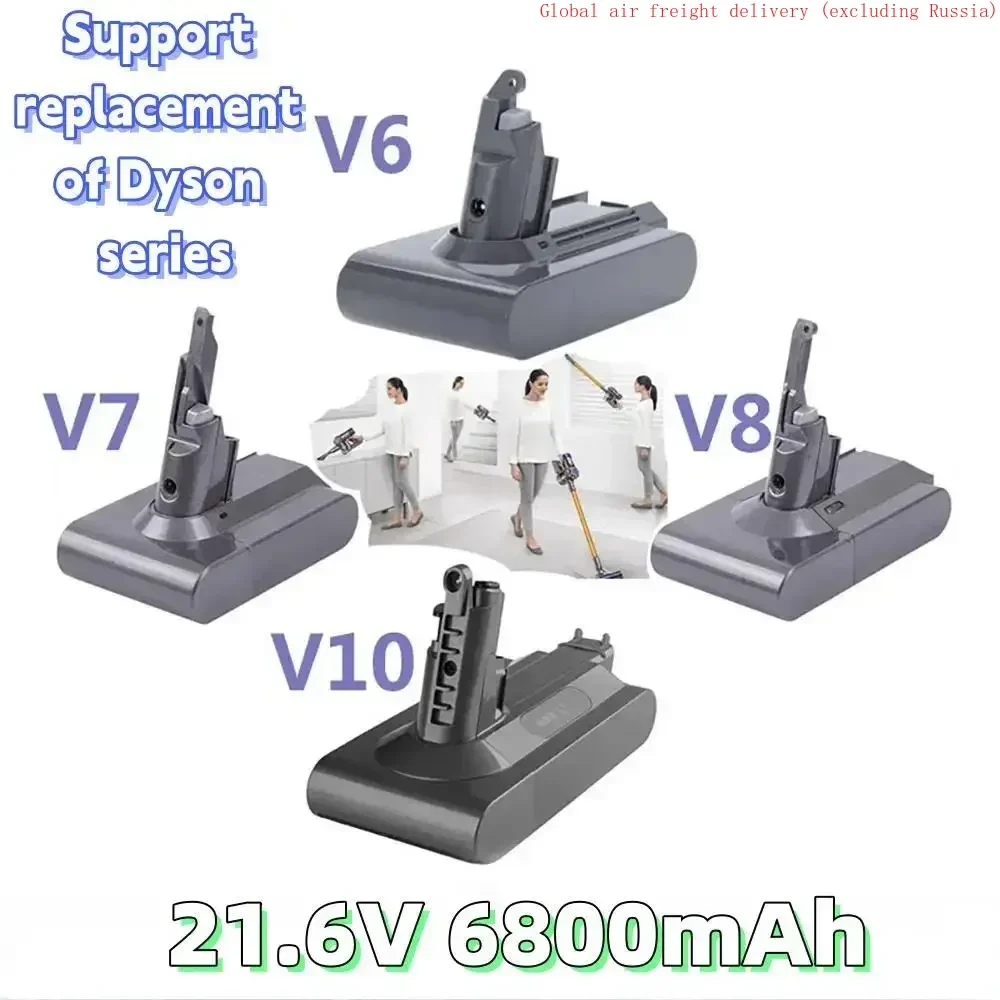 مساعد منزلي 21.6 V6 V7 V8 V10 28000mAh بطارية ليثيوم أيون dc62 dc74 sv09 sv07 sv03 965874-02 بطارية مكنسة كهربائية L30 #3