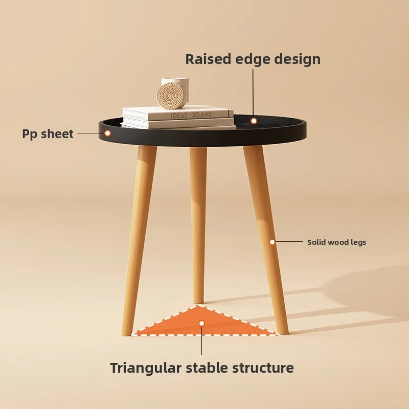 Coffee Table Nordic Small Coffee Table Living Room Sofa Side Few Bedside Small Table Corner Few Small Round Table