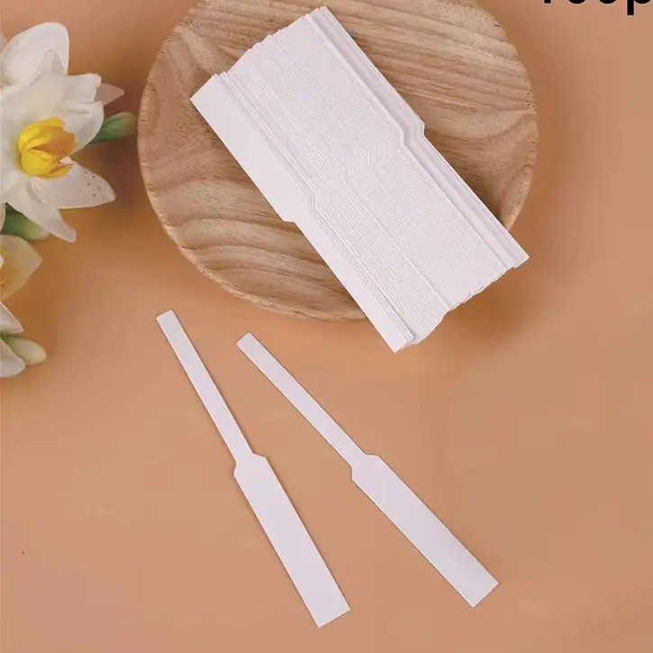 100/300/500PCS Perfume Test Paper Portable Paper Perfume Essential Oil Test Paper Strong Water Absorption Lasting Testing Strip