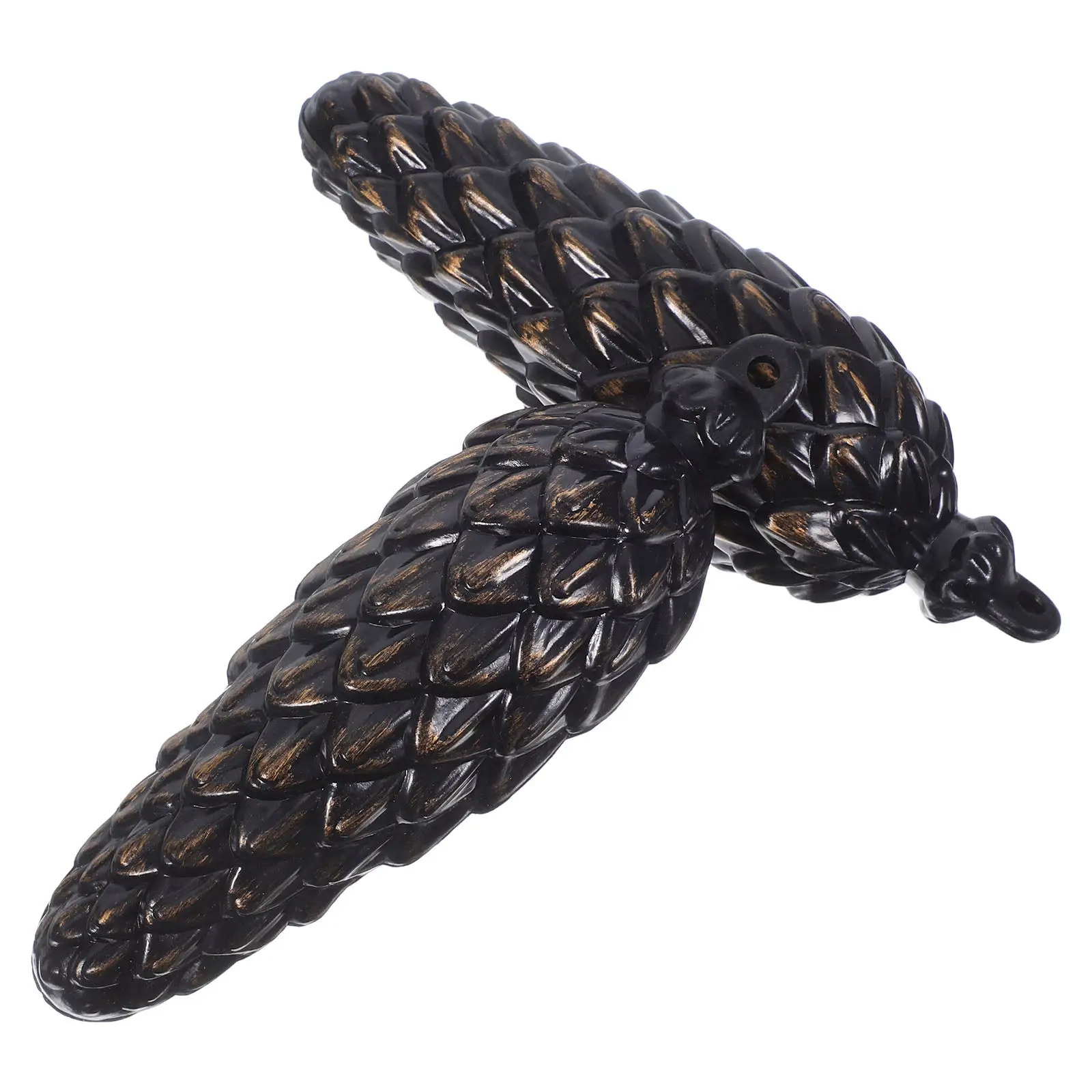 2Pcs Plastic Pine Cone Pendulum for Wall Clocks Floor Clocks Mechanical Clock Movement Style Pendulum Decoration