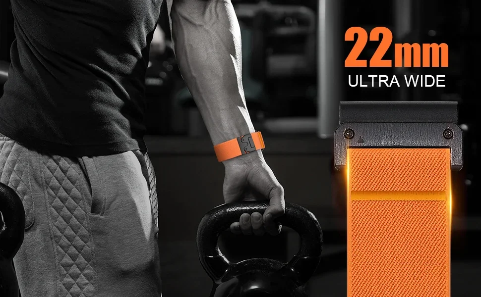 22mm 26mm Schnellverschluss-Uhrenarmband aus Fallschirm-Nylon für Garmin Fenix 8 7 Pro 7S 6X 6 5X 5Plus Venu 3 Tactix 7 Smartwatch-Zubehör – Detail 3