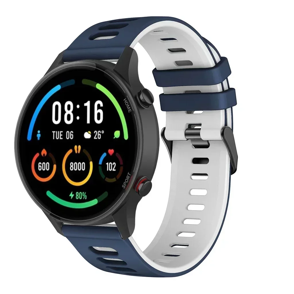 20mm 22mm Watchband for COLMI P71 P73 P81 P76 P21 Sports Silicone Strap for COLMI V72 V73 V69 C8 C81 i28 Band