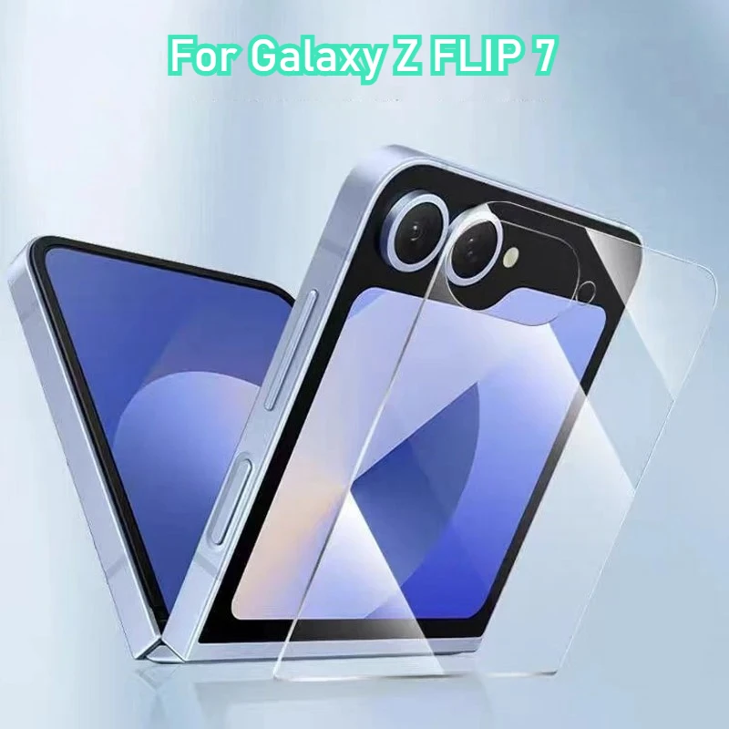 Vollständige Rückseite, Displayschutzfolie für Samsung Galaxy Z Flip 7, 6, 5, 5G, Anti-Spionage-Sichtschutz, gehärtetes Glas für ZFlip7, Glasfolie, 1–3 Stück