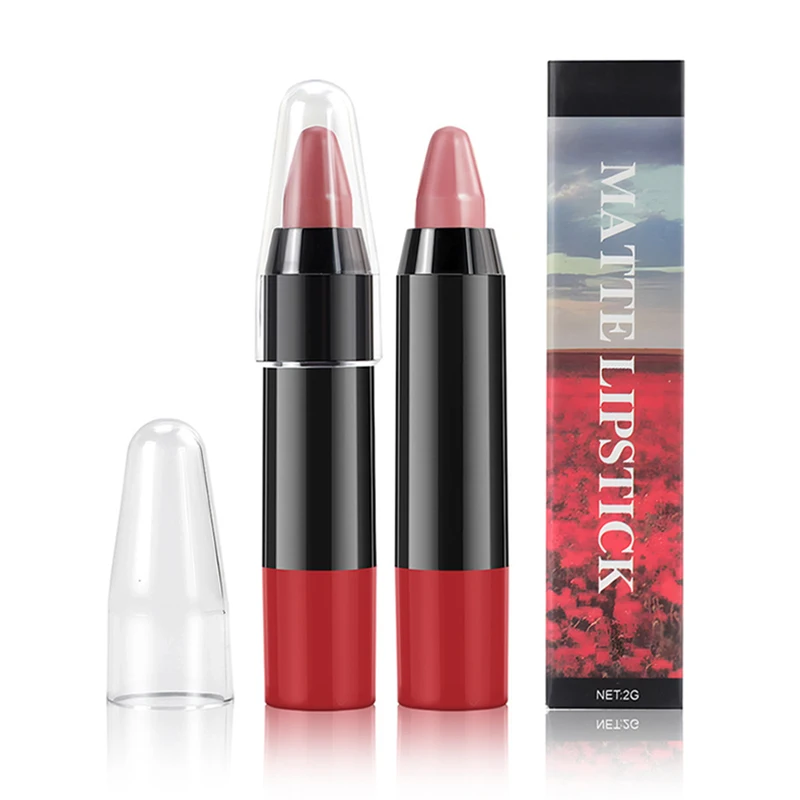 Matbruine Lip Liner Potlood Lip Outline Lippenbalsem Duurzame Waterdichte Lippenstift Krijt Pigmenten Hydraterende Cosmetica Nieuw