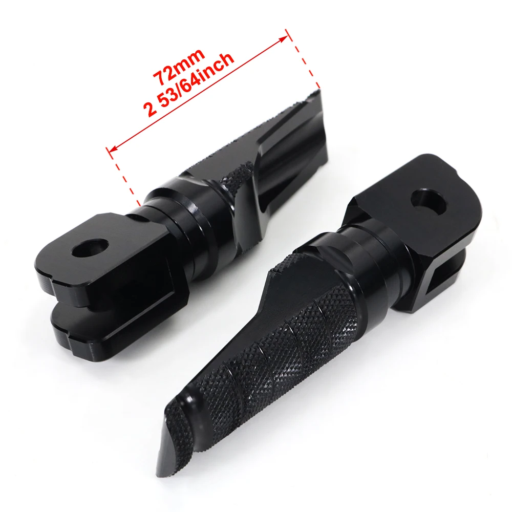 Motorcycle Front Footrests Foot Pegs Pedals Aluminum Fit For YAMAHA MT-07 MT07 Tracer MT-09 Niken XSR700 XJ6 FJR1300 FZ6 Fazer