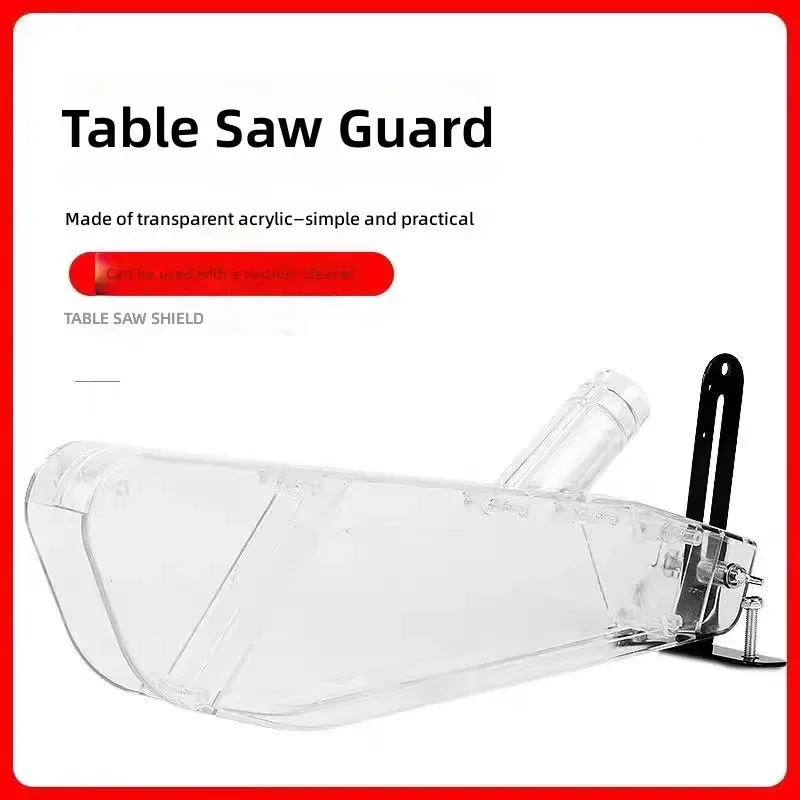 for 7 inch 9 inch 10 inch Woodworking Table Saw Circular Saw Protective Cover Transparent Blade Guard Dust Shield