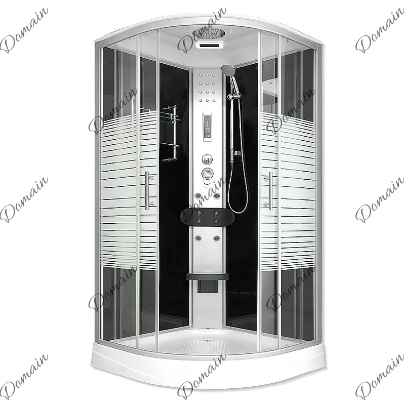 Wholesale Sliding Glass Shower Enclosure Corner Bathroom Stall Frameless Walk-in Tub