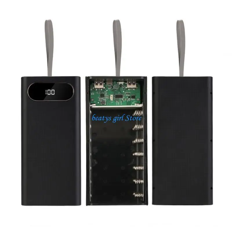 C7AB Large Capacity Case Quick Charging Case Protective Shells Protector Plastic Boxes Holder