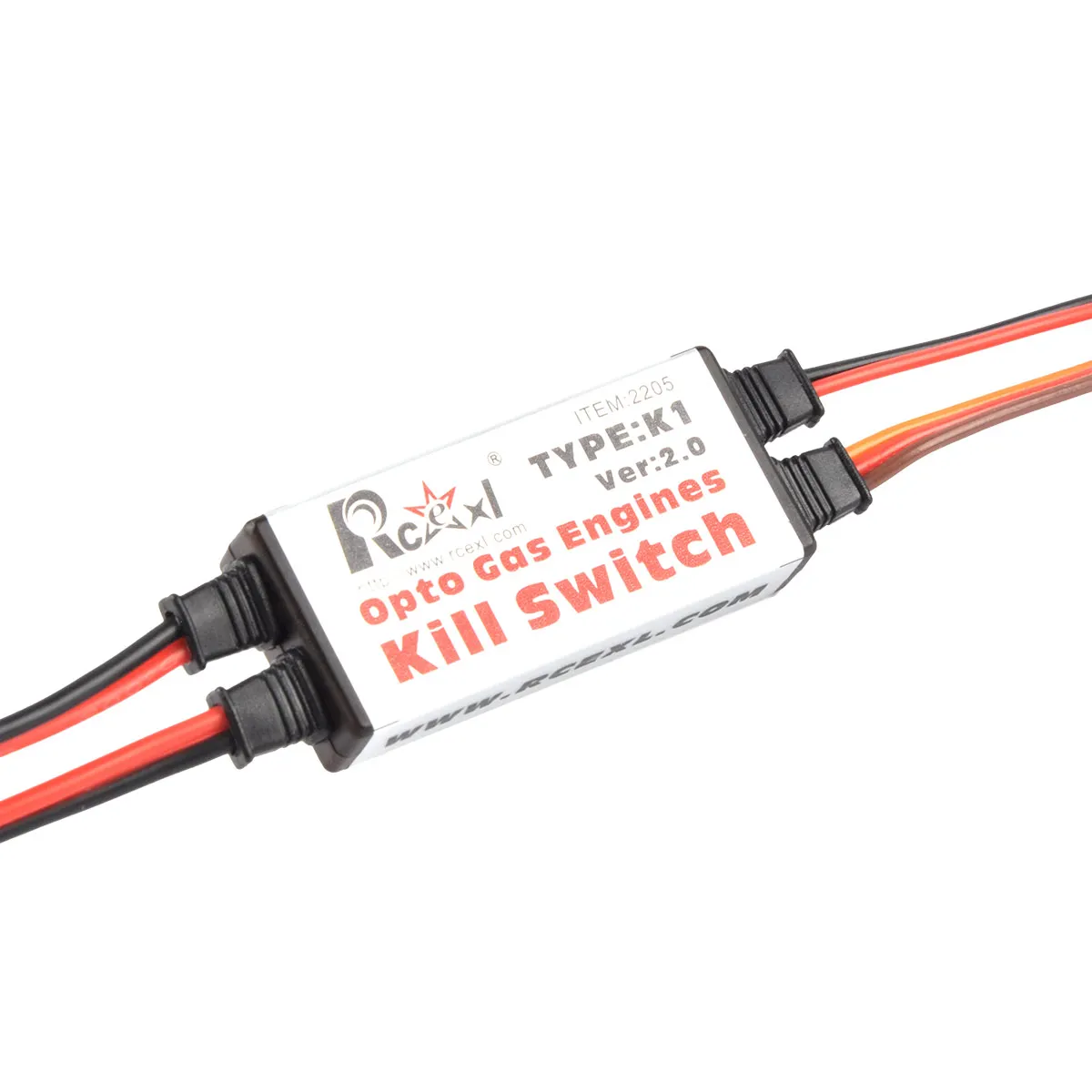 RCEXL Opto 킬 스위치(후타바 플러그 포함) - DLE/DLA RC 비행기 안전 차단 시스템용 가스 엔진 점화 차단