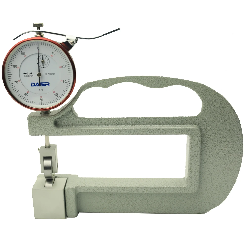 

0-10mm Thickness Gauge with Roller Insert 0.01mm Continuous Thickness Gauge