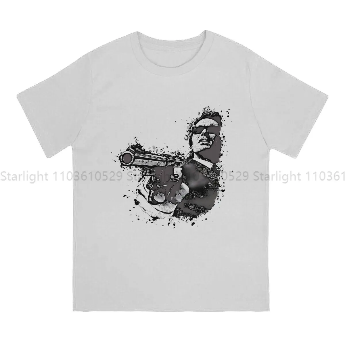 Harry Callahan Hip Hop TShirt Dirty Harry Casual Polyester T Shirt Summer Stuff For Adult