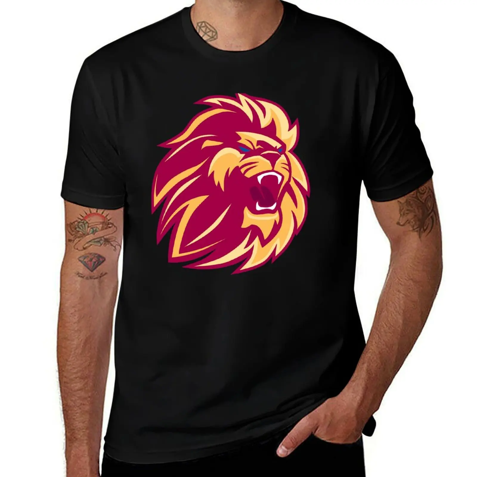 

Lion Artwork Fan-art T-Shirt Plus Size Comfort Fit Tee