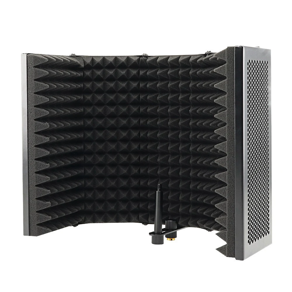 

AZZ-5 Panel Foldable Studio Microphone Isolation Shield Recording Sound Absorber Foam Panel