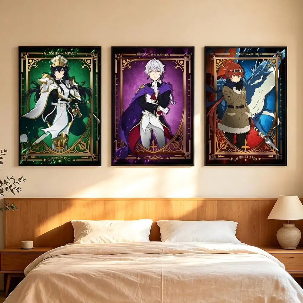 anime Sentenced to Be a Hero Poster Poster HD Printing Comfortable and Fresh Style Wall Art Home Decor Living Room Cafe Gift