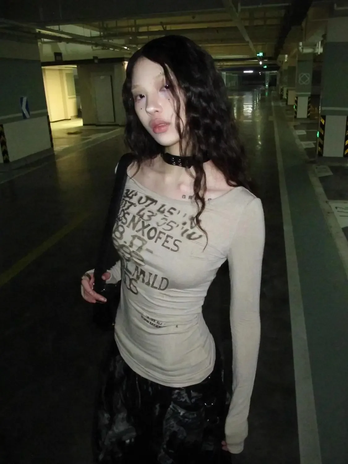 

Американская футболка с длинными рукавами в стиле ретро Y2k 2000-х годов, женские новые тонкие и тонкие топы High Street Spice Girls