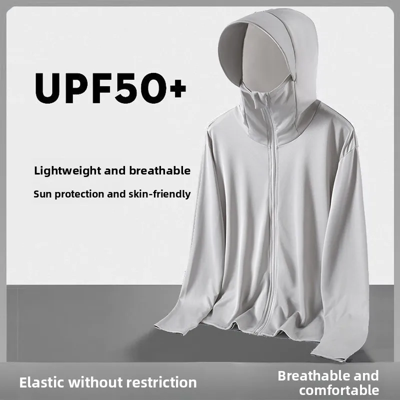 

Ice Silk Ladies Summer Knitted Breathable Outerwear UV Protection Fishing Clothes Quick Dry Lightweight Long Sleeve Zipper Ho...