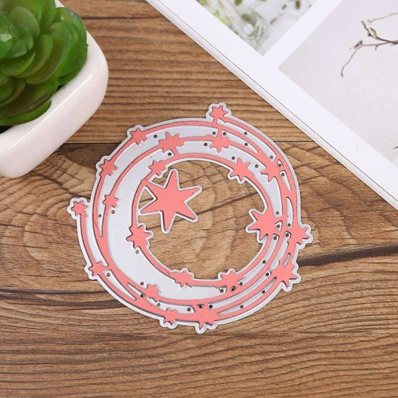 E28F Christmas Snowflake Metal Cutting Dies Stencil DIY Scrapbooking Album Paper Card Template Mold Embossing Craft Decoration