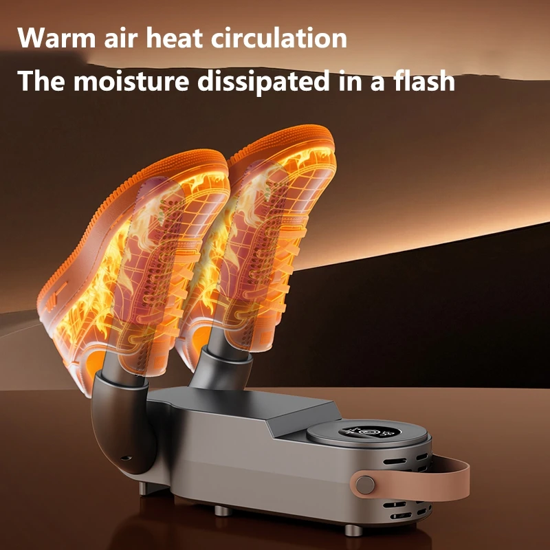 ميديا مجفف الأحذية الكهربائية الأشعة فوق البنفسجية إزالة الروائح الكريهة تعقيم مجفف الأحذية ذكي الوقت مجفف المنزل التجفيف السريع حذاء سخان #6