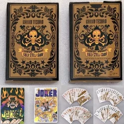 55 cartas de póker de One Piece edición teatral Golden City Tarjeta de colección periférica regalo de cumpleaños regalo de Navidad