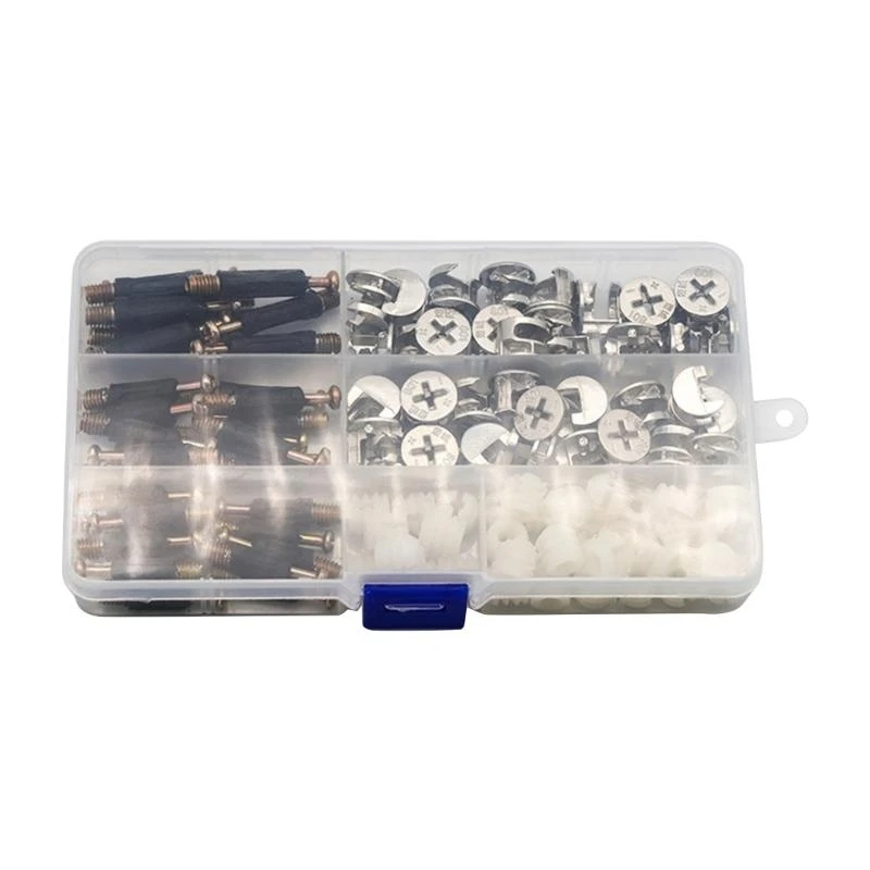 

652F Lock Dowel Set 3 in 1 Connector Bolt Fittings Fasteners Parts