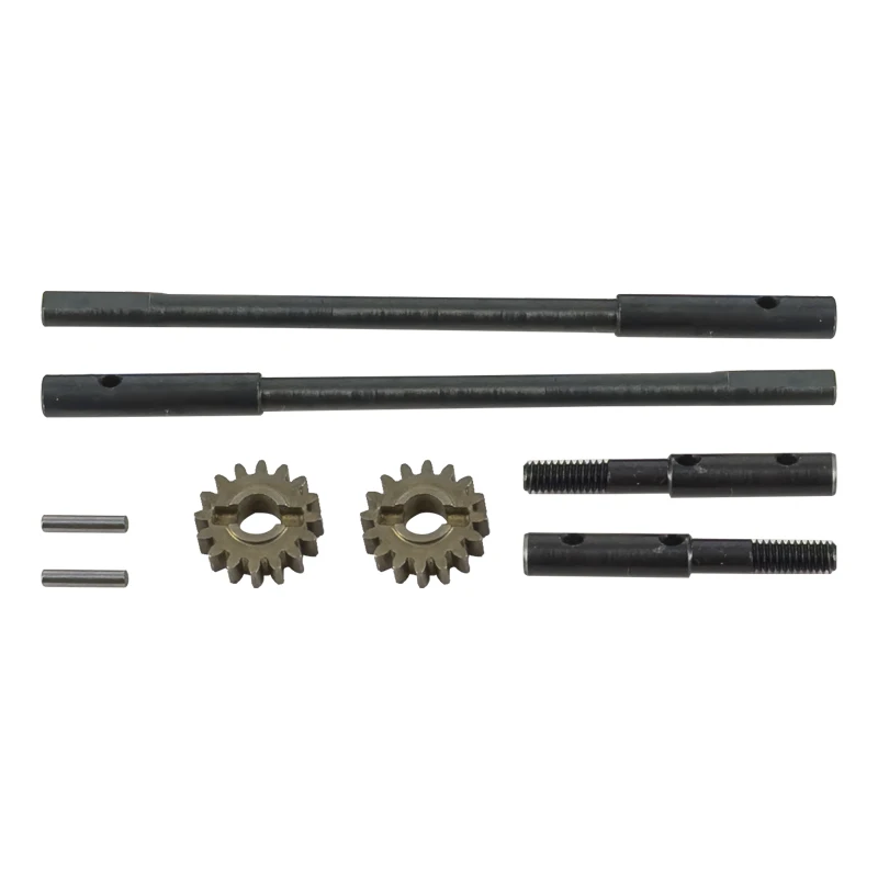 axial scx10 ii 2 upgrades Parts Metallic Front Rear Axle CVD Drive Shaft Portal Axles For 1/10 SCX10 I RC CAR Accessories