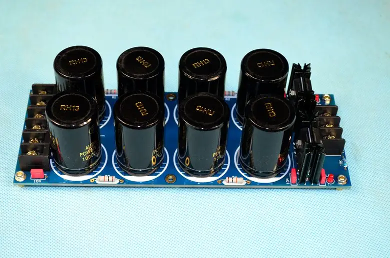 

High power high-speed Schottky rectifier filter power board