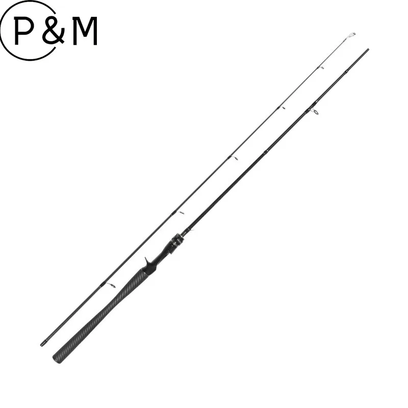 30T Carbon Lure Fishing Rod M Power General Purpose Spinning Casting Fishing Pole Single Rod Complete Combo