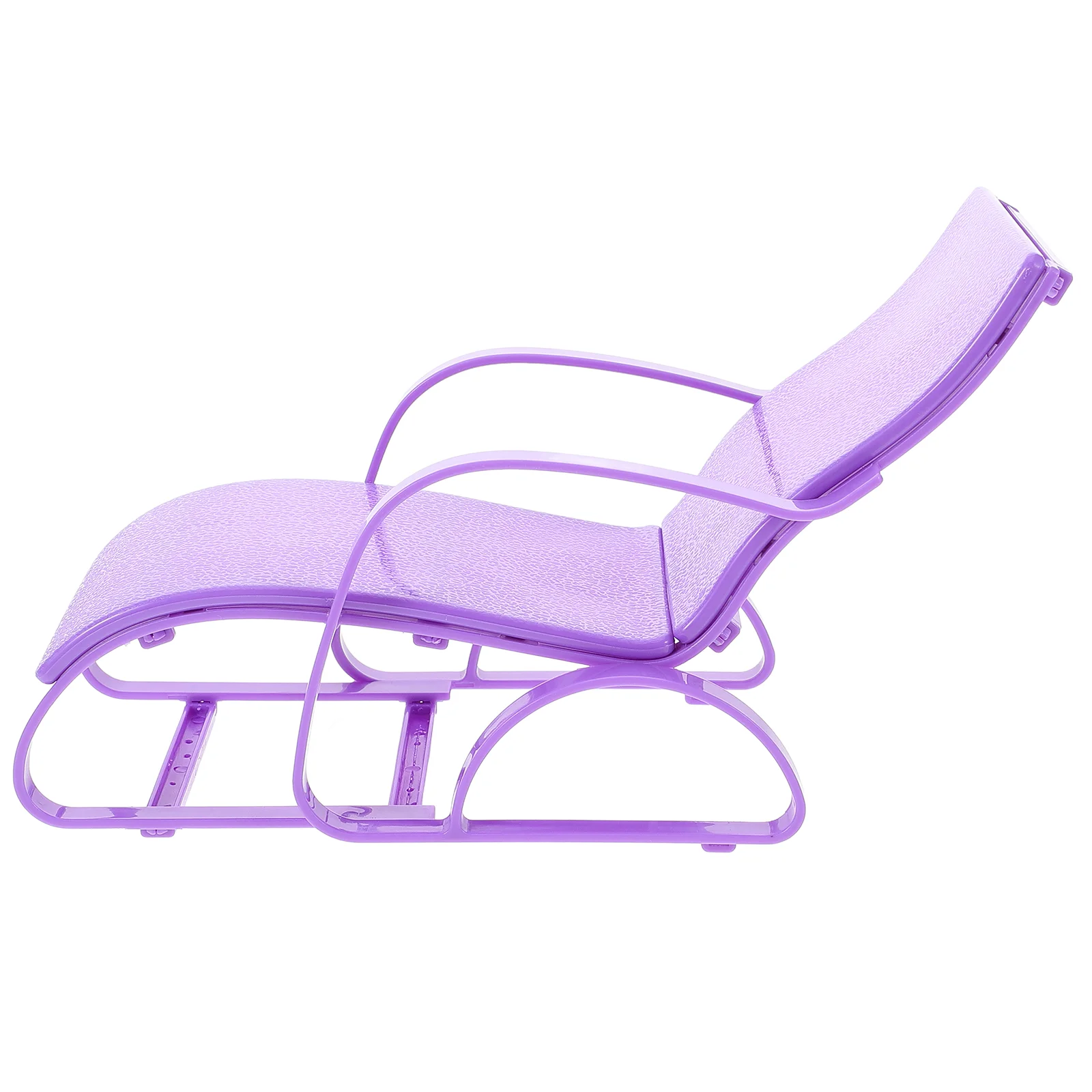 Beach Chair Mini House Chairs Toys Decor Miniature Decoration Furniture Accessories Pvc Child