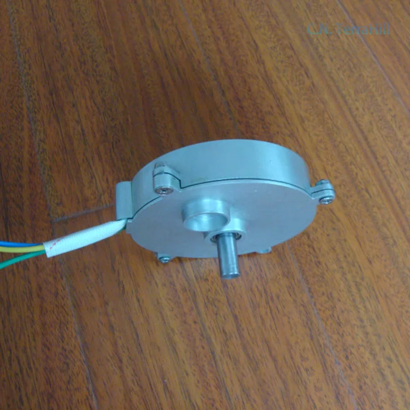 DC12-DC144V Brushless Disc Motor, Flat Pancake DC Motor for Industrial Automation