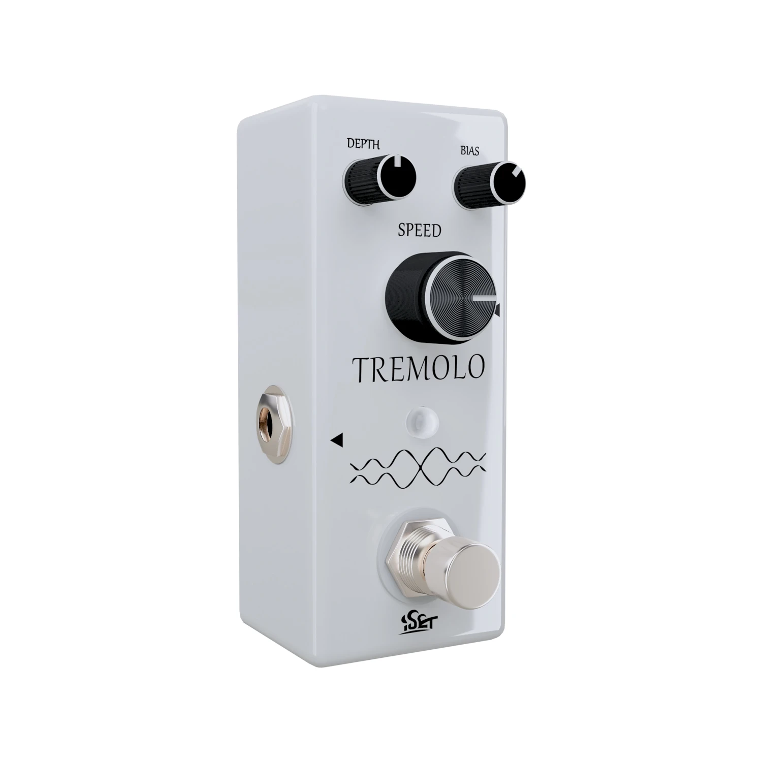

ISET Analog Tremolo Effect Pedal for Electric Guitar Bass True Bypass