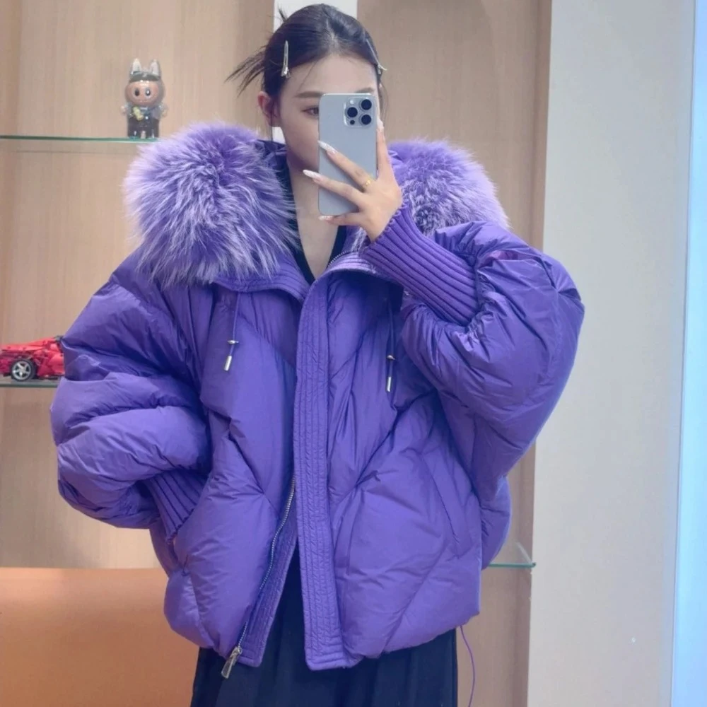 OFTBUY Veste d'hiver femme manteau de fourrure véritable veste Demi-saison pour femmes critiques coréennes de nombreuses vêtements pour filles nouveau dans des vestes et des vestes