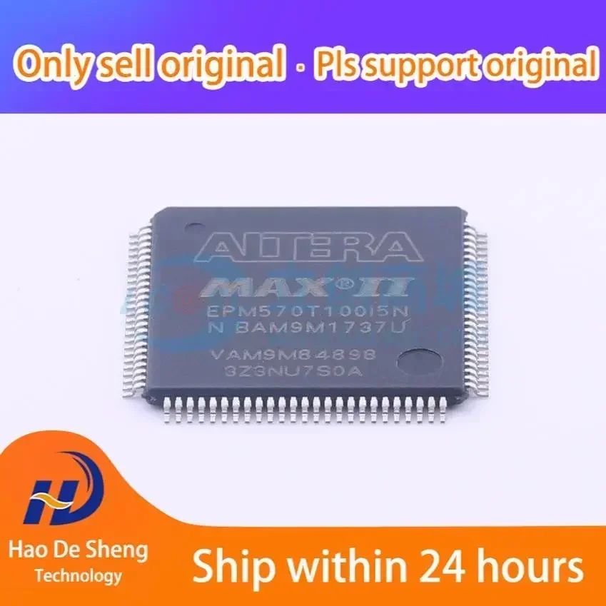 

5 шт./лот EPM570T100I5N EPM570T100 TQFP-100 новый оригинальный в наличии, поставки электронных компонентов
