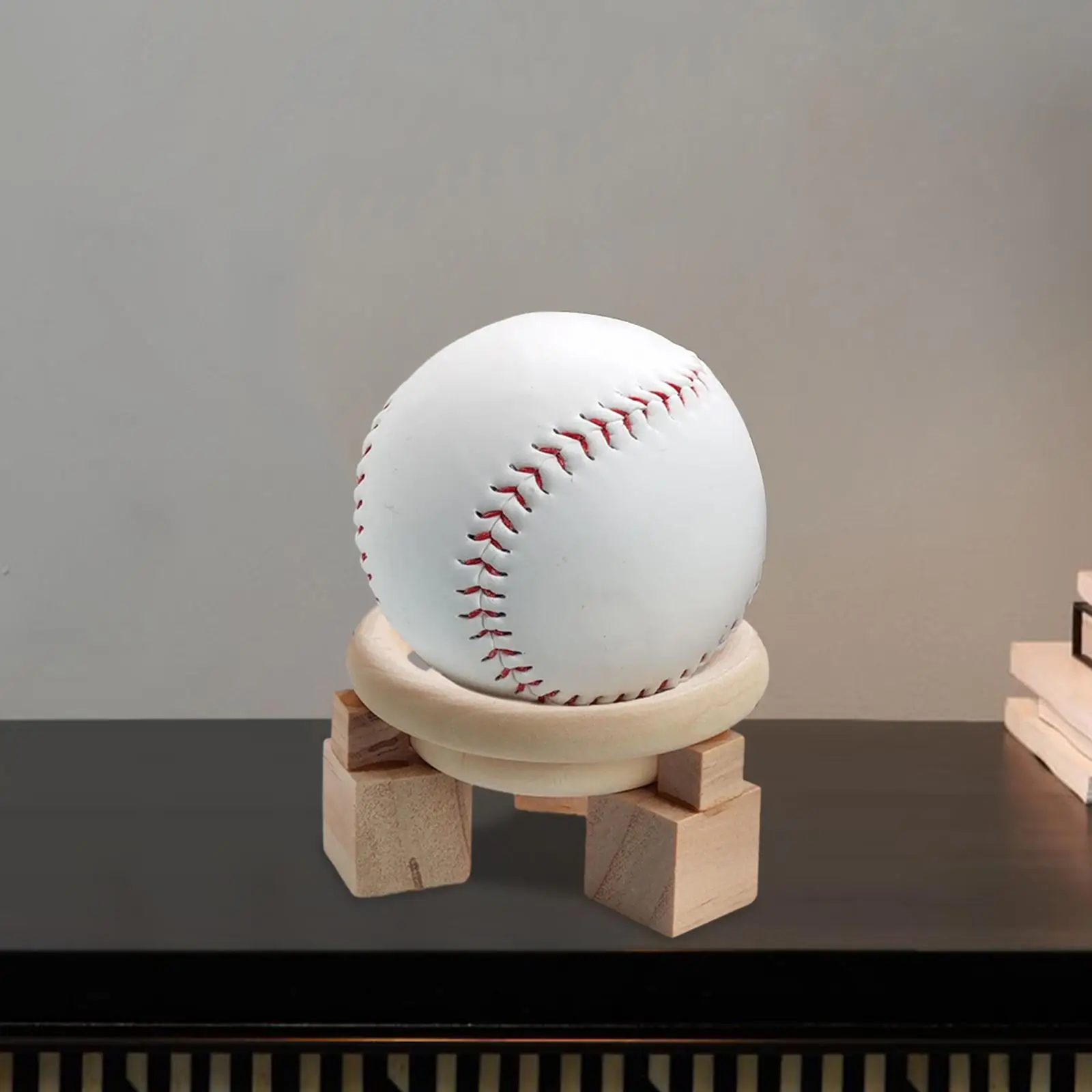 Baseball Display Stand Desk Baseball Stand Souvenir Ball Support Holder for Golf Ball Spheres Tennis Ball Softball Collections